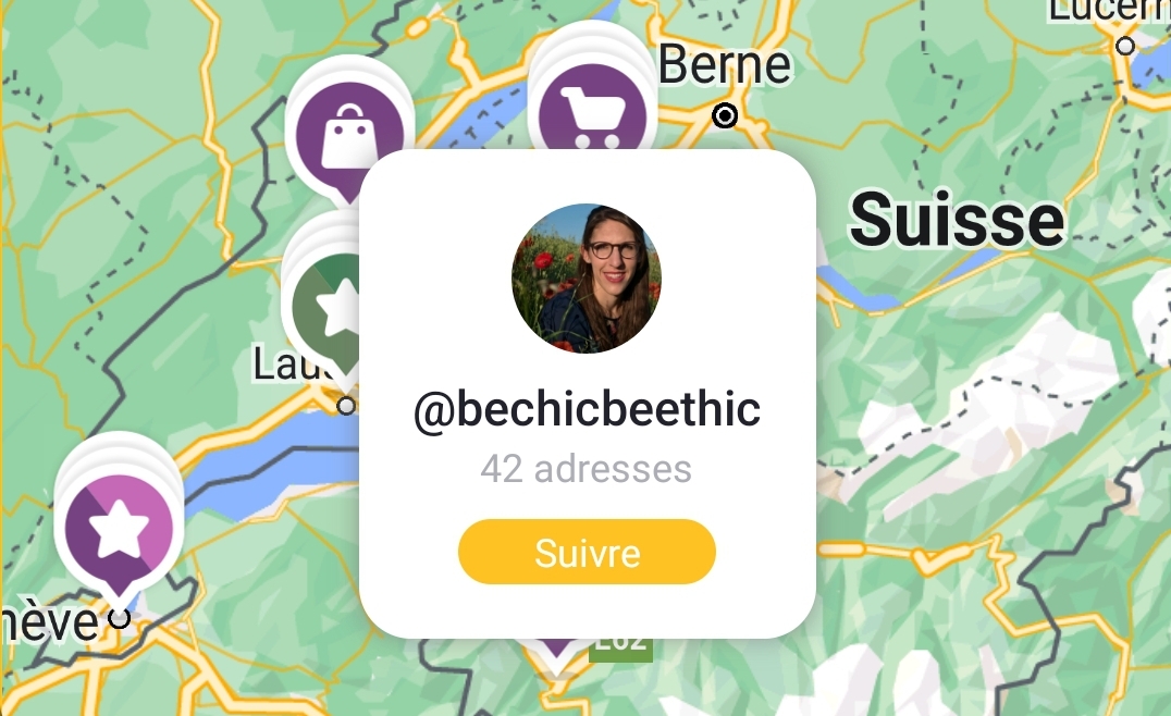 compte mapstr be chic be ethic